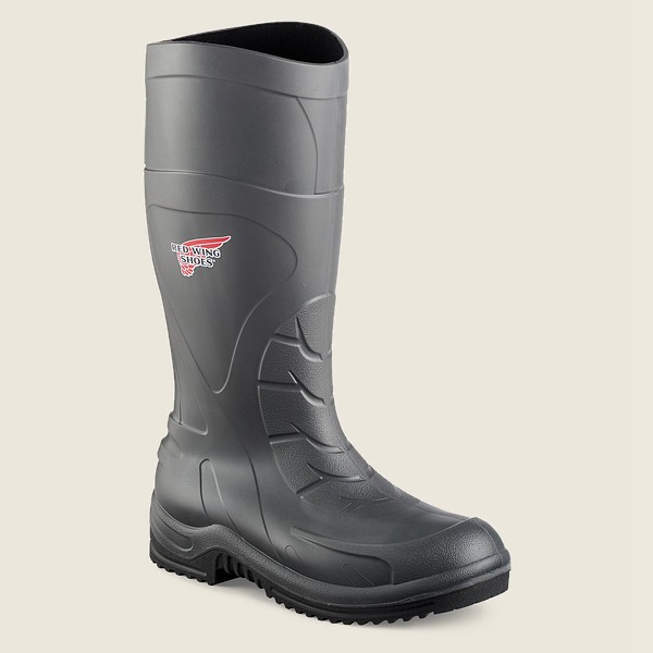 Red Wing Safety Boots Injex™ - 17-Inch Waterproof Toe Pull-On - Grå - Herre 1684-TJFSM